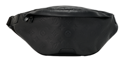 Discovery PM Bum Bag, &pound;1,200, Handbags, Black, Leather, Front view